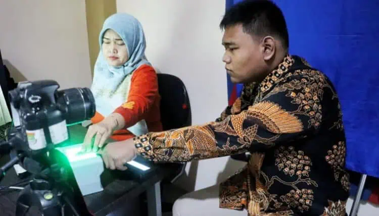 200 Pelajar Ikuti Perekaman E-KTP di Kecamatan Rajeg