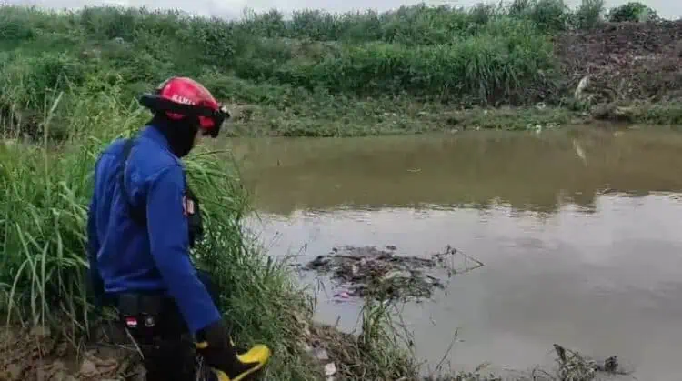BPBD Kota Tangerang Telusuri Keberadaan Buaya di Kali Sabi yang Ramai di Medsos