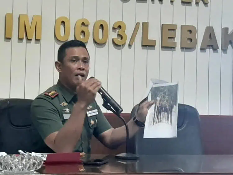 Viral Video dengan Narasi TNI Intervensi dan Rampas Kunci Kendaran Milik Tambang, Kodim Lebak Klarifikasi dan Tempuh Hukum