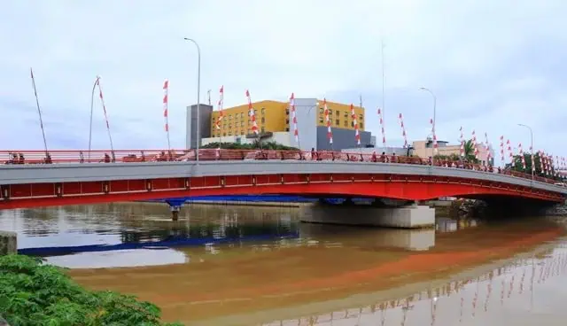 Diresmikan Presiden Jokowi, Jembatan Cisadane Diharapkan Jadi Landmark Baru Kota Tangerang Diresmikan Presiden Jokowi, Jembatan Cisadane Diharapkan Jadi Landmark Baru Kota Tangerang