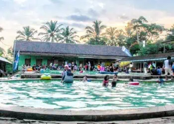 Pemandian dan Kolam Rendam Air Panas Cisolong, Kabupaten Pandeglang. (ISTIMEWA)