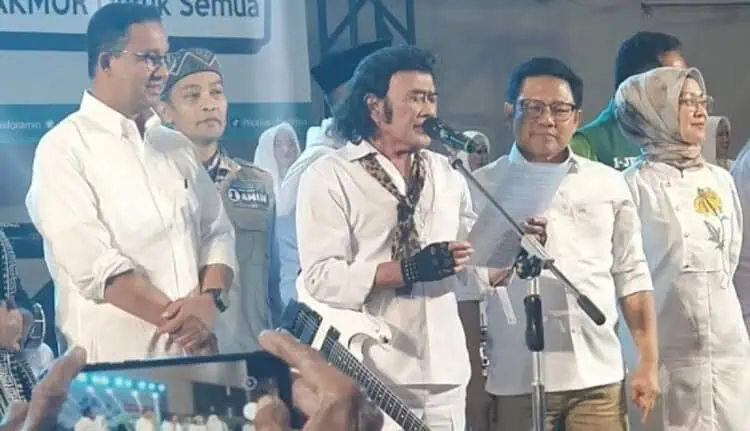 Anies: di Sana Bansos di Sini Rhoma
