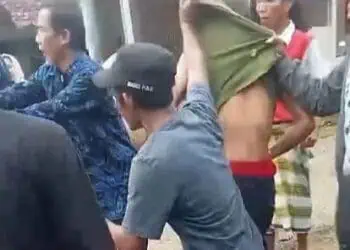 Begal Motor di Lebak Babak Belur Diamuk Warga
