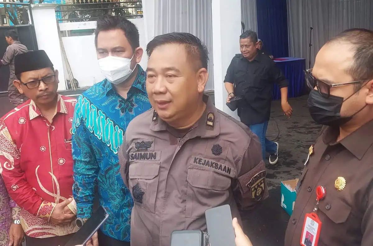 5 Senjata Api dan 128.2301 Gram Sabu Dimusnahkan Kejari Kabupaten Tangerang