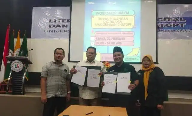 Universitas Raharja Tangerang dan Jamkrindo Komitmen Dukung Kemajuan UMKM