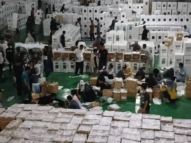Logistik Pemilu 2024 Belum Terdistribusi ke 9 Kecamatan di Kabupaten Tangerang