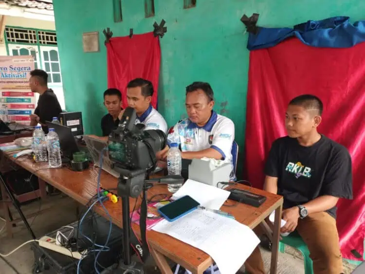 Disdukcapil Kabupaten Serang, tetap berikan pelayanan perekaman e-KTP di hari libur. (SIDIK/SATELITNEWS.COM)