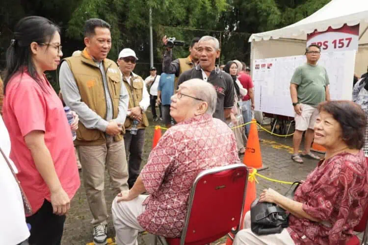 Pj Bupati Tangerang Monitoring Pelaksanaan Pemilu