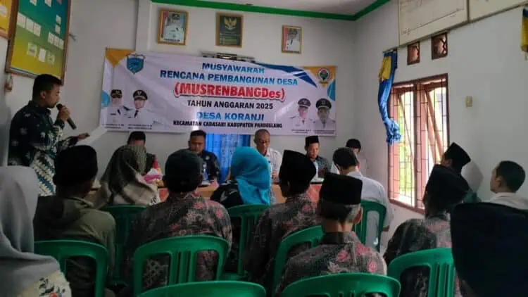 Perbaikan Infrastruktur Jalan jadi Mayoritas Usulan dalam Musrenbang Desa di Pandeglang