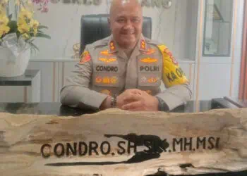 Kapolres Serang AKBP Condro Sasongko. (SIDIK/SATELITNEWS.COM)