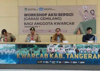 Cegah Stunting, Anggota Pramuka Kabupaten Tangerang Dibekali Pengetahuan Gizi