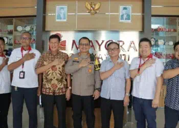 Jalin Sinergitas, Kapolresta Tangerang Kunjungi PT Mayora Indah