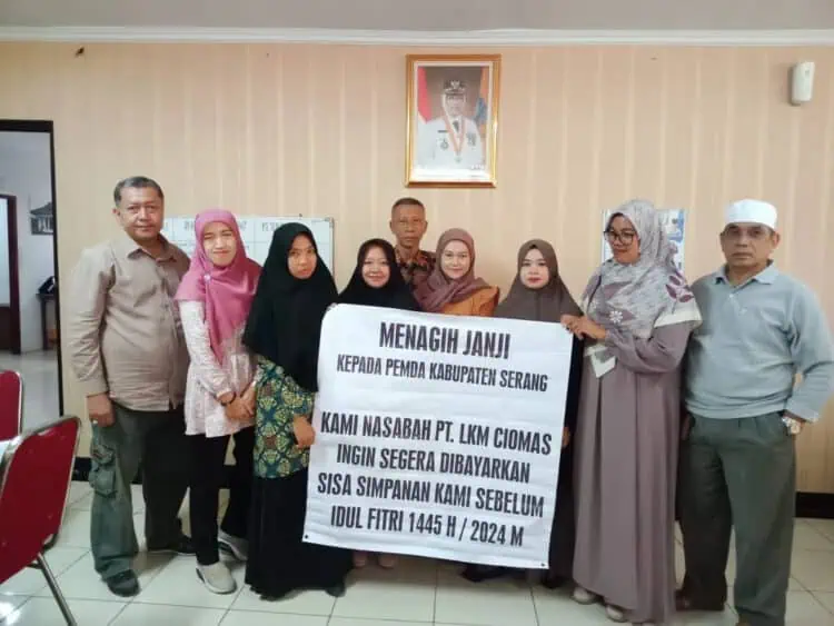 Pemkab Serang Diminta Segera Kembalikan Uang Nasabah LKM Ciomas