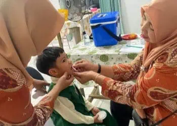 Dinas Kesehatan (Dinkes) Kota Tangerang, menargetkan 79.246 balita di Kota Tangerang mendapatkan vitamin A selama Februari 2024. Ribuan balita tersebut terdiri dari usia 6-59 bulan. (ISTIMEWA)