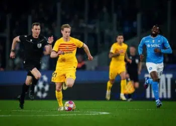 Kurang Tenang, Barcelona Ditahan Imbang Napoli 1-1