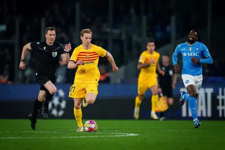 Kurang Tenang, Barcelona Ditahan Imbang Napoli 1-1