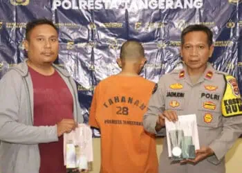 Sembunyikan Sabu dalam Kardus, MS Diringkus Satresnarkoba Polresta Tangerang