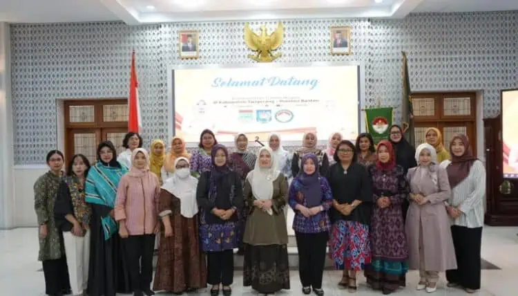 Dikunjungi DWP Kemendagri, DWP Kabupaten Tangerang Paparkan Capaian Program