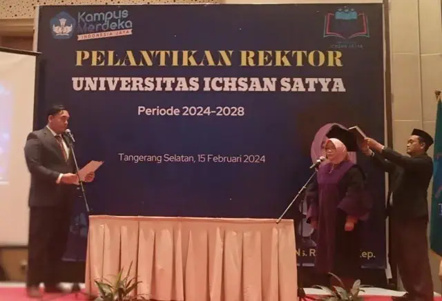 Resmi Dilantik, Rektor UIS Tangsel Bertekad Wujudkan Pendidikan Tinggi Berwawasan Global