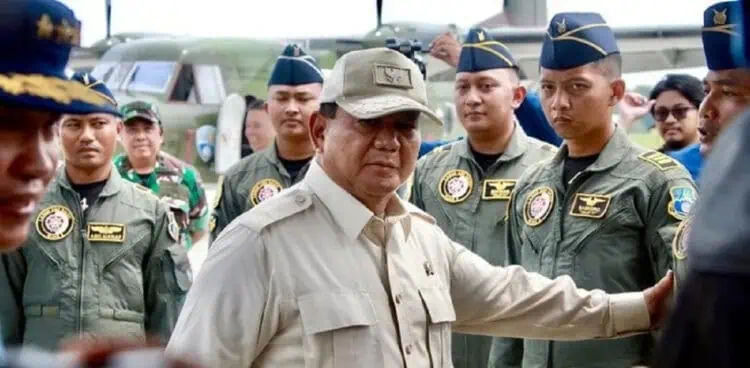 Prabowo Jenderal Kehormatan Bintang Empat