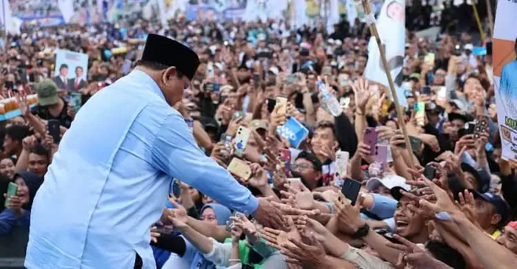 Kampanye di Sidoarjo, Prabowo: Indonesia Tak Mau Jadi Bangsa Kacung