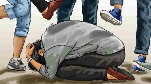 Tepergok, Pelaku Curanmor di Lebak Babak Belur Diamuk Massa