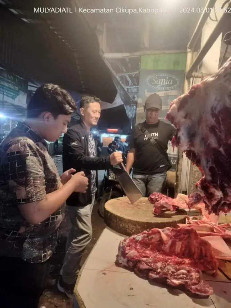 Polresta Tangerang Laksanakan Pengecekan Harga dan Stok Sembako Jelang Ramadhan. (ISTIMEWA)