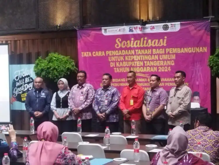 Tertib Administrasi, Dinas Perkim Kabupaten Tangerang Gelar Sosialisasi Pengadaan Tanah