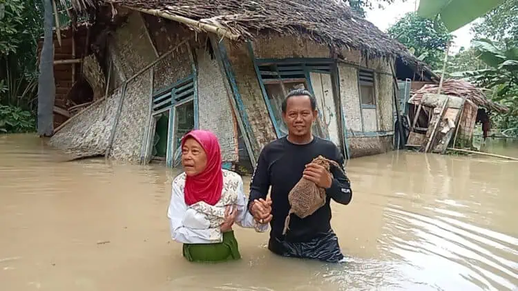 Sempat Terendam Banjir 1 Meter, Ratusan KK di Patia Pandeglang Masih Terdampak