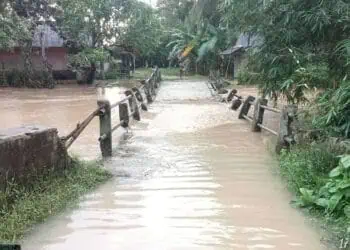 Usulan Perbaikan Jembatan Kali Cimoyan Pandeglang Tak Kunjung Direspons 