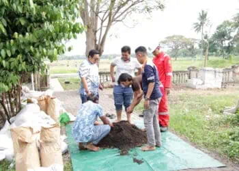 Inovasi PLTU Lontar, Ubah Limbah Batu Bara Jadi Pupuk Organik