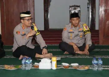 Tingkatkan Ikatan Kekeluargaan Seluruh Jajaran, Kapolresta Tangerang dan Ketua Bhayangkari Gelar Bukber