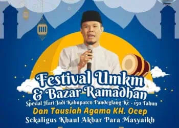 HUT Pandeglang ke 150, Selain Bazar Ramadan juga Akan Dimeriahkan oleh Akri Patrio