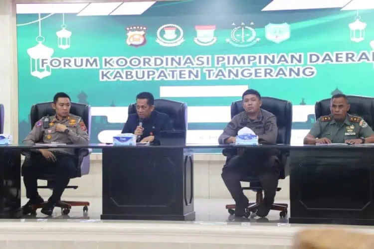 Jelang Hari Raya Idul Fitri 1445 H, Pemkab Tangerang Gelar Rapat Forkopimda