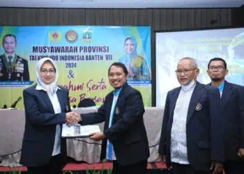 Aklamasi, Airin Rachmi Diany Kembali Nahkodai Pengcab Taekwondo Banten