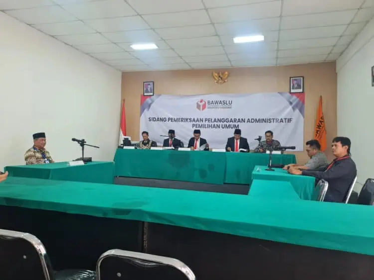 Bawaslu Kabupaten Tangerang Putuskan Laporan Caleg PAN M Rizal Tak Terbukti