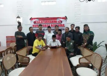Relawan Ganjar - Mahfud Deklarasi Banten Damai Pasca Pilpres