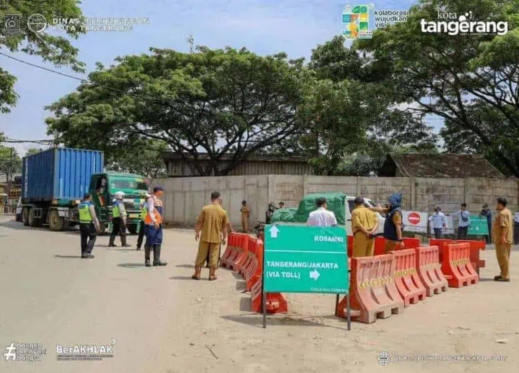 Atasi Kemacetan, Dishub Kota Tangerang Buka Sistem Looping di Rawa Bokor