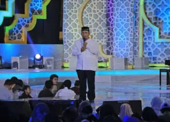Pj Wali Kota Tangerang Nurdin menberikan apresiasi lantaran jadi Tuan Rumah Tabligh Akbar Ramadan RCTI. Menurutnya hal ini merupakan wujud kolaborasi syiar Agama Islam di wilayah berjuluk Kota Akhlakul Karimah. (ISTIMEWA)