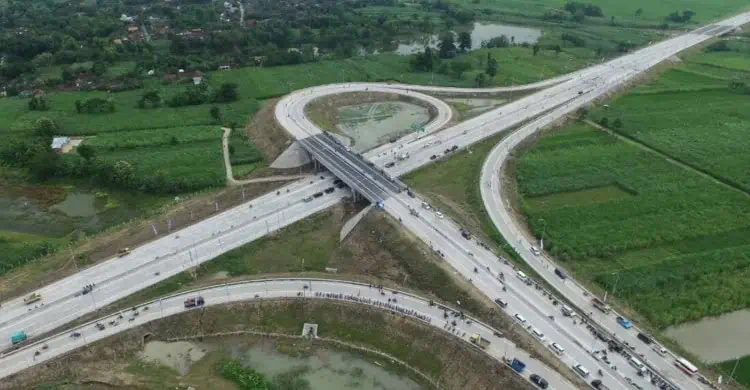ILUSTRASI: Jalan tol