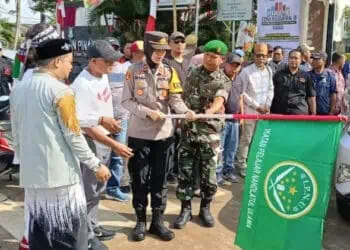 Sambut Ramadan 1445 H, OKP dan Ormas se-Kecamatan Pinang Gelar Parade Seni Budaya