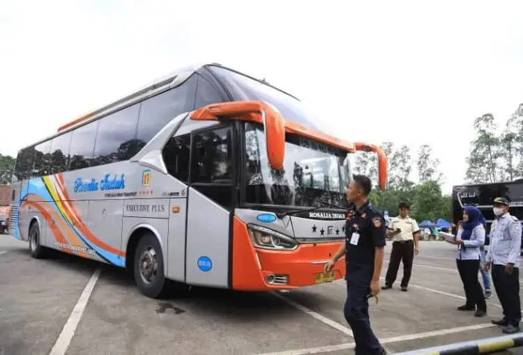 Dishub Kota Tangerang Uji Kelaikan Armada Mudik 2025, Begini Hasilnya