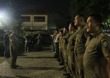 Amankan Nataru, Satpol PP Kota Tangerang Kerahkan 150 Personel