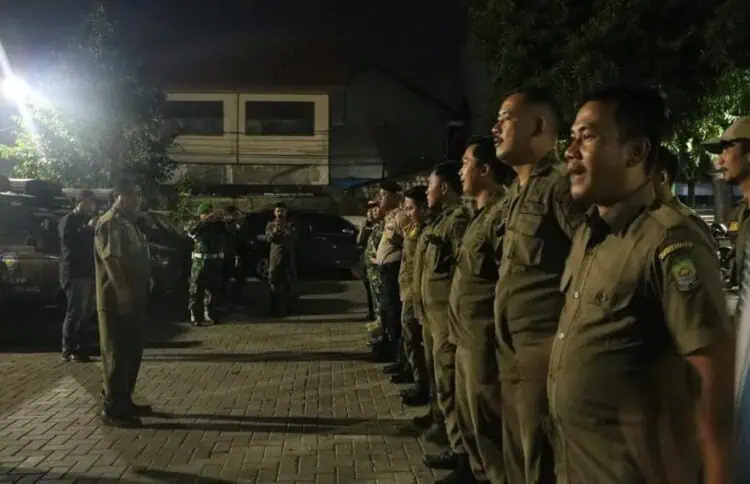 Amankan Nataru, Satpol PP Kota Tangerang Kerahkan 150 Personel