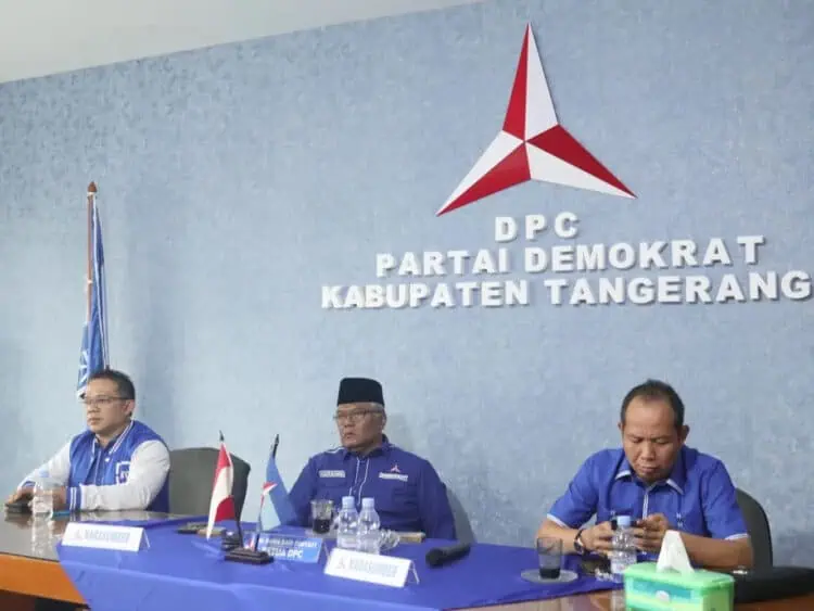 Bantah Pengalihan Dukungan, Ketua PAC Demokrat Kelapa Dua Tegaskan Fokus Pemenangan Mad Romli-Irvansyah