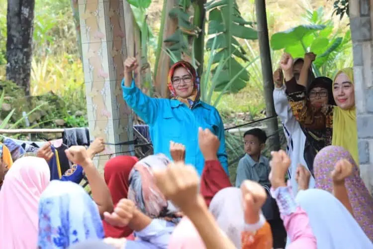 Usai Lebaran, Airin Blusukan di Kabupaten Lebak