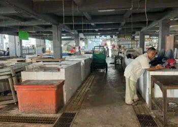 Sepekan Usai Lebaran, Aktivitas Pedagang di Pasar Ciputat Masih Sepi