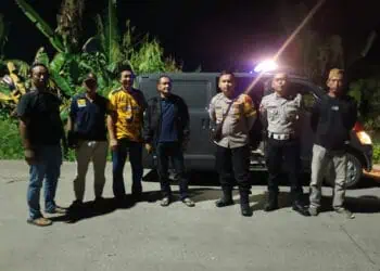Tekan Kriminalitas Jalanan, Personel Polsek Mauk Rutinkan Patroli Malam