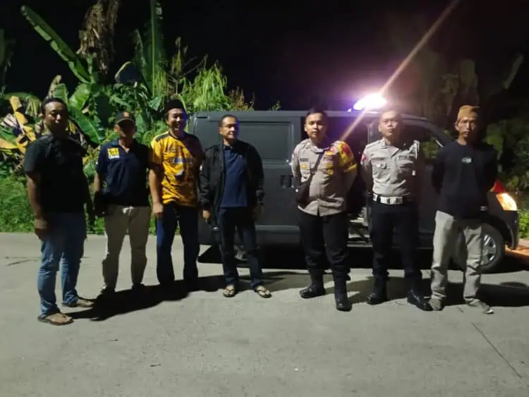 Tekan Kriminalitas Jalanan, Personel Polsek Mauk Rutinkan Patroli Malam