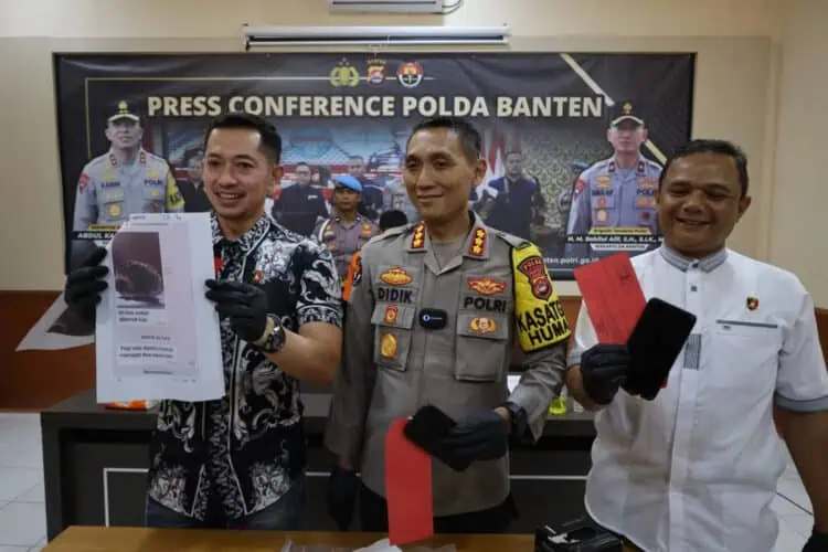 Penjual dan Pembeli Cula Badak Diringkus Tim Polda Banten